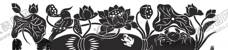 编号：42334409281614293597【酷图网】源文件下载-镂空花图案