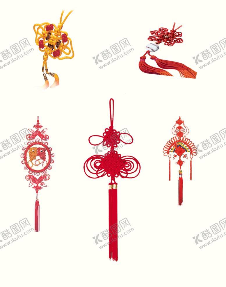 编号：99478610110145547428【酷图网】源文件下载-中国结免扣素材