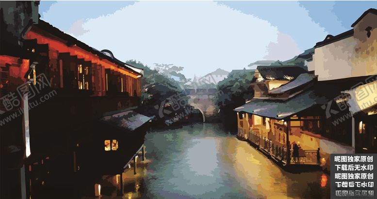 编号：81717604180245045736【酷图网】源文件下载-中式建筑