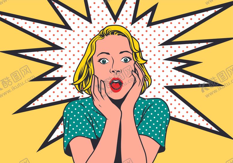 编号：12389909242101068862【酷图网】源文件下载-手绘广告女郞