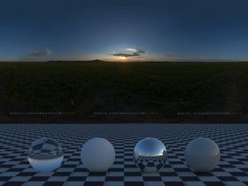 C4D天空贴图HDR贴图