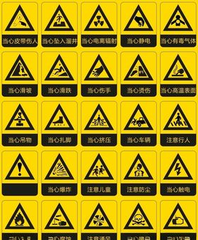 警示牌