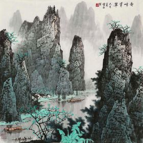 山水画
