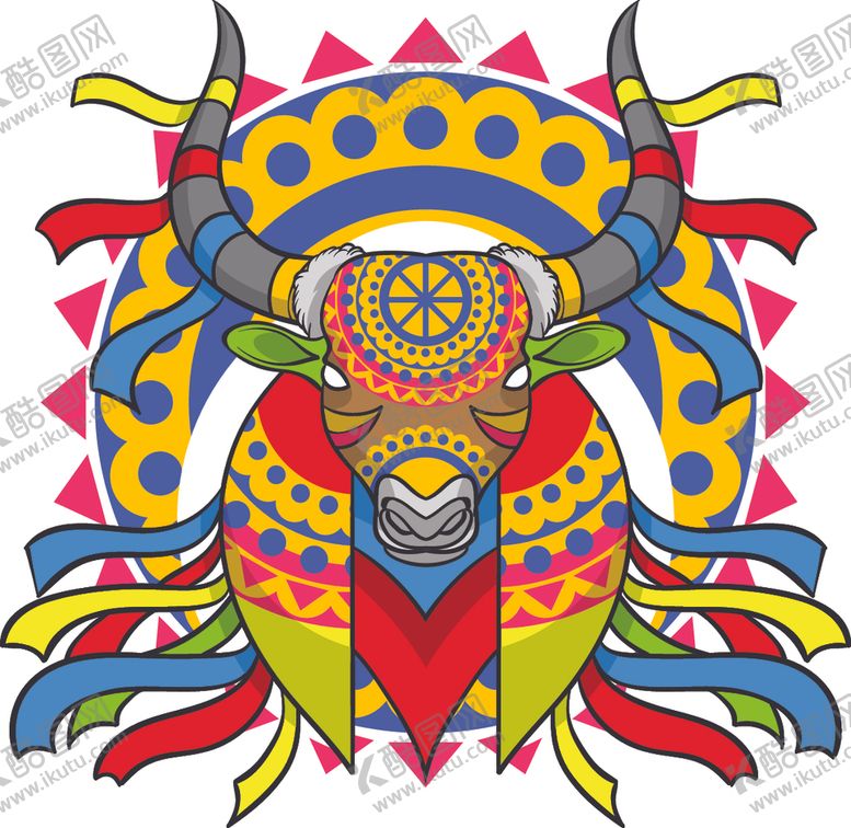 编号：81183804240714578999【酷图网】源文件下载-卡通牛