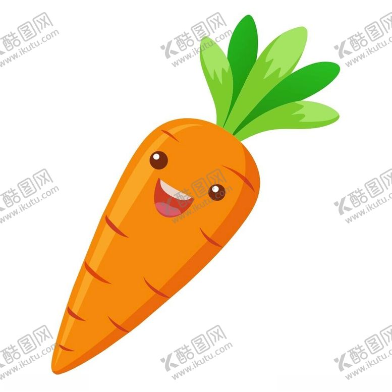编号：34758902250505141009【酷图网】源文件下载-漫画风格的胡萝卜