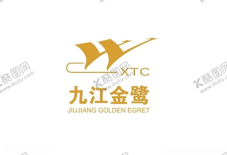 编号：86697106180835484957【酷图网】源文件下载-九江金鹭标志