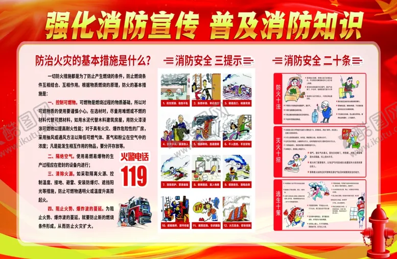 编号：52632303071408312013【酷图网】源文件下载-消防安全