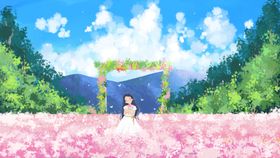 小清新简约创意海报图片安逸可爱阳光