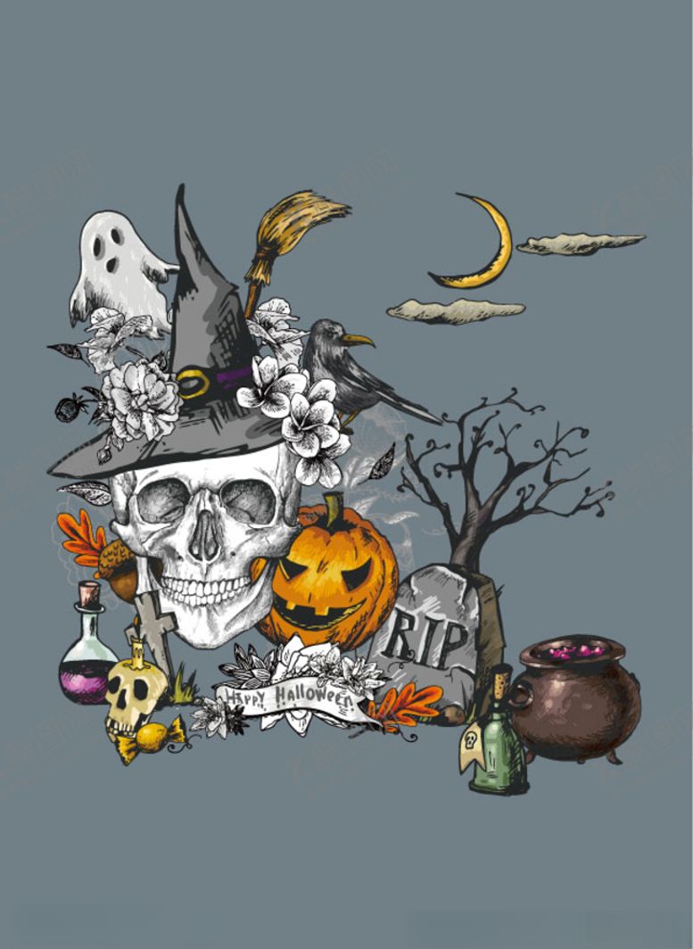 编号：60443109221407387808【酷图网】源文件下载-万圣节