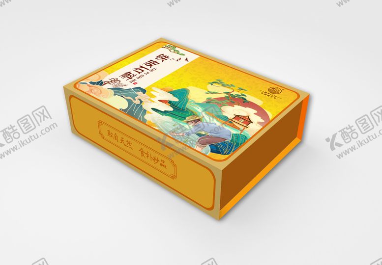 编号：96211301140451342923【酷图网】源文件下载-礼盒 平面展开图