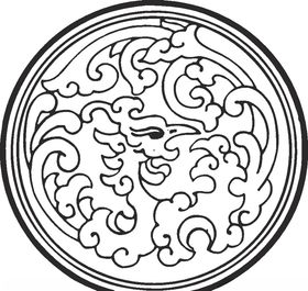 镂空花图案