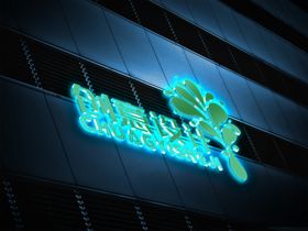 发光LOGO效果样机