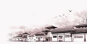 房子剪影