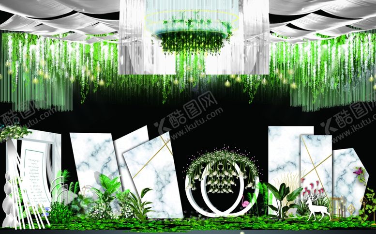 编号：48571010271435052297【酷图网】源文件下载-白色主题婚礼