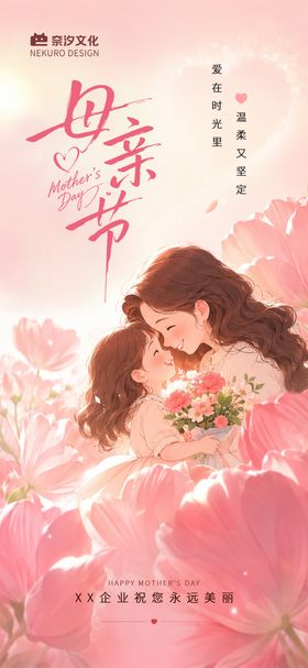 地产物业商业活动母亲节海报