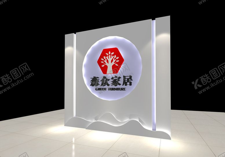 编号：34797310031940153721【酷图网】源文件下载-新中式背景墙