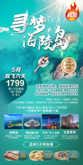 广东寻梦海陵岛海报