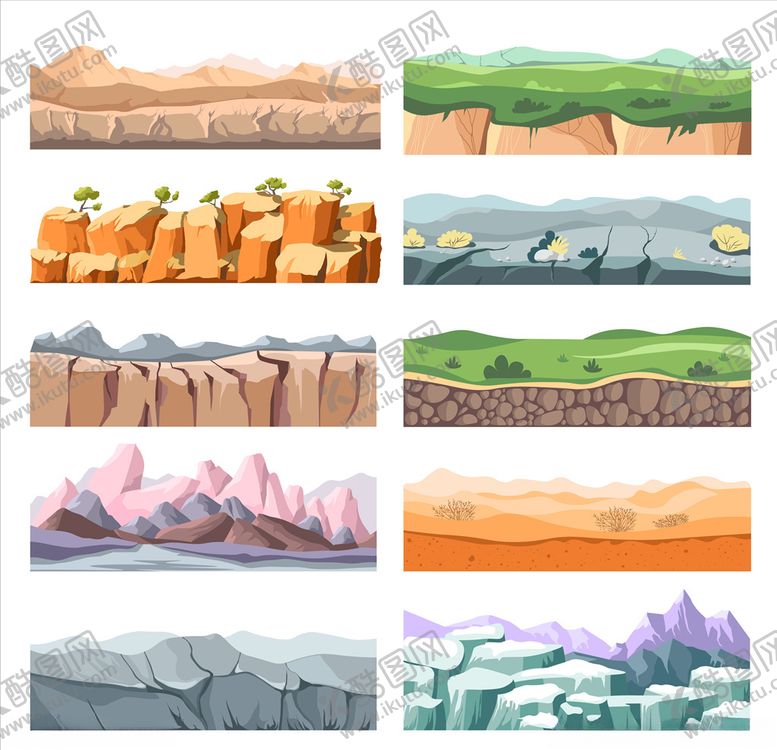 编号：30985110030659192817【酷图网】源文件下载-风景插画