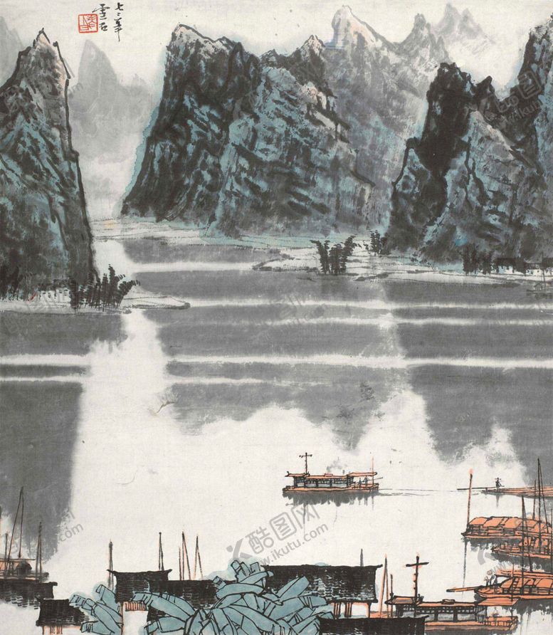 编号：27340607081647543694【酷图网】源文件下载-山水画