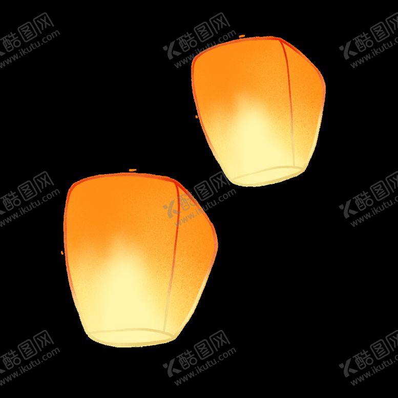 编号：45642610170055319010【酷图网】源文件下载-孔明灯