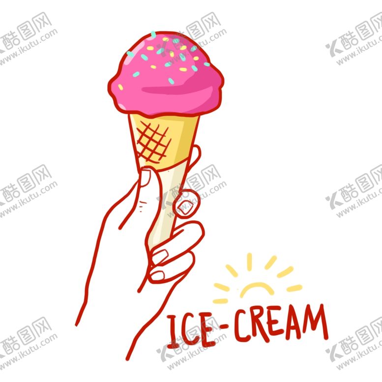 编号：88026210091647105776【酷图网】源文件下载-冰淇淋