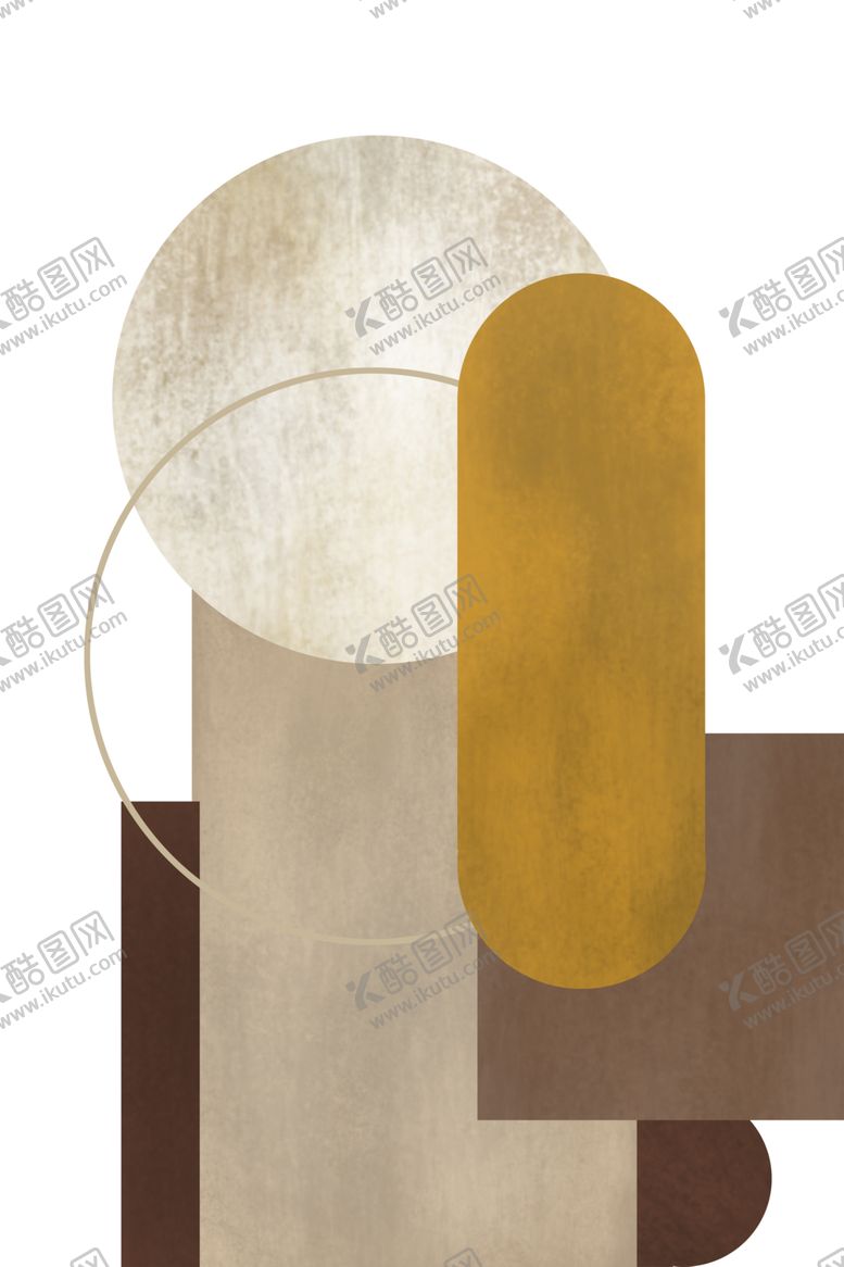 编号：92362706260604573738【酷图网】源文件下载-几何抽象画