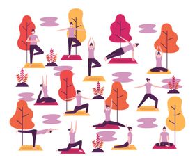 瑜伽yoga瑜珈动作