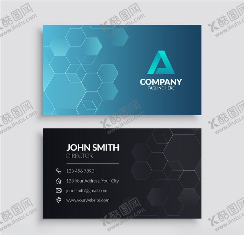 编号：91534810100430243158【酷图网】源文件下载-商务名片