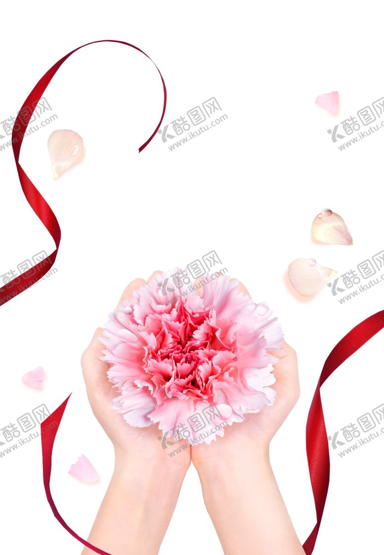 编号：21910105141754041303【酷图网】源文件下载-手捧鲜花