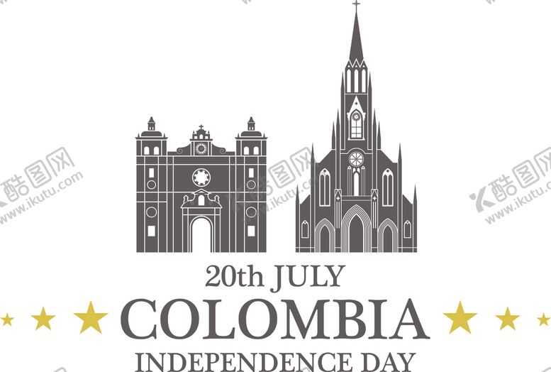 编号：96644011010210046041【酷图网】源文件下载-地标建筑剪影