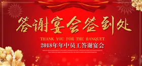 年会签到墙