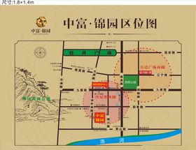 地产区位图