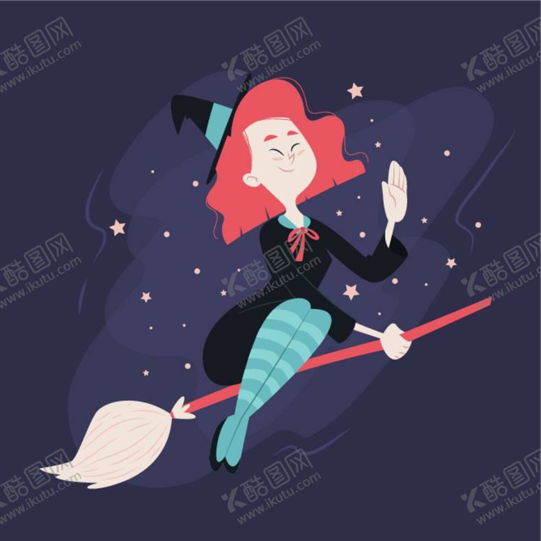 编号：18879812060720524539【酷图网】源文件下载-卡通魔女