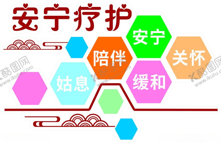 编号：11945002031437524427【酷图网】源文件下载-安宁疗护文化墙