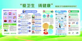 爱卫生铸健康宣传栏
