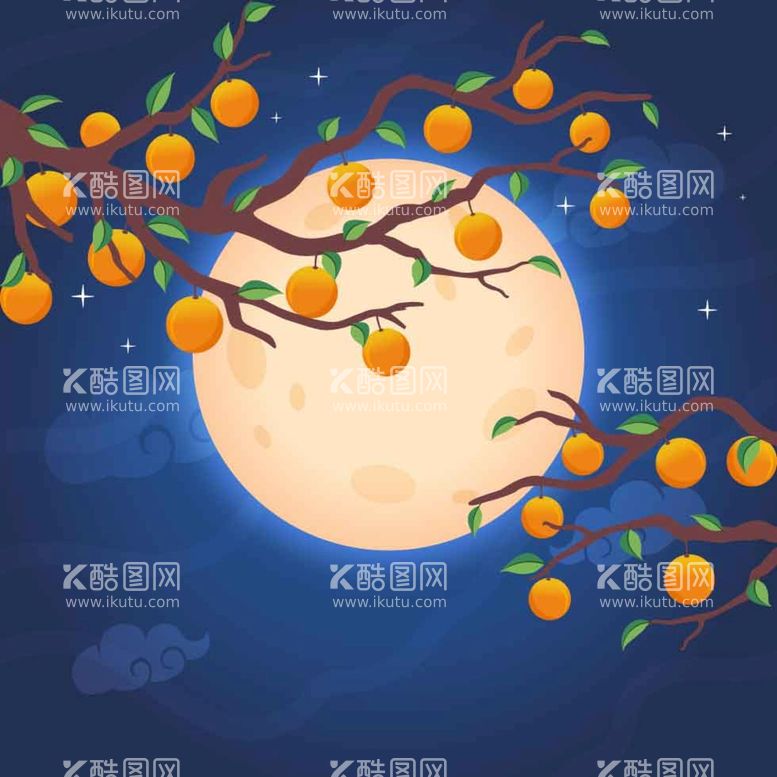 编号：93145609251624325601【酷图网】源文件下载-中秋节插画