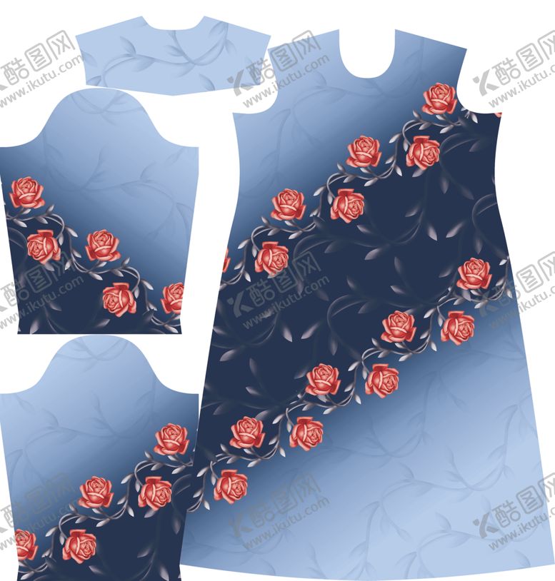 编号：41892109212324381201【酷图网】源文件下载-女装裁片