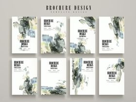水墨风商务宣传册模板