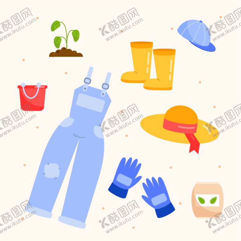 编号：31776212110620316119【酷图网】源文件下载-园艺相关元素