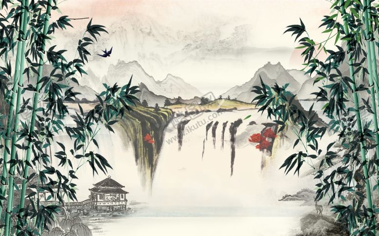 编号：78697902130111351350【酷图网】源文件下载-山水画 