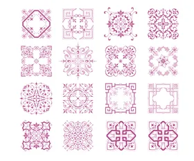 中式边框花纹经典花纹高档花纹矢量花