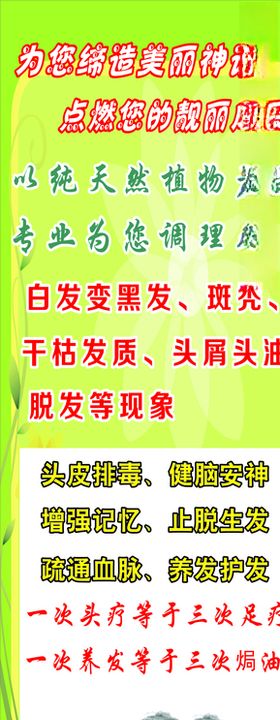 美容养生海报