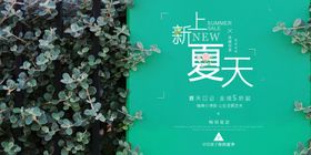 夏日上新海报