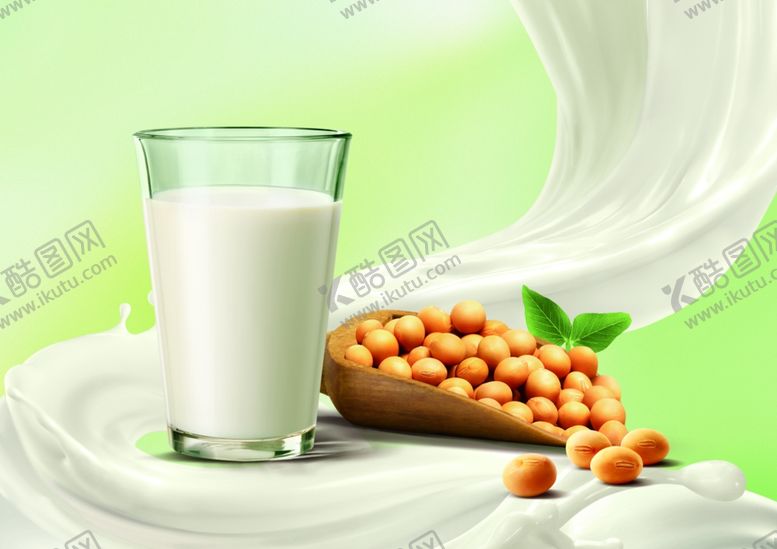 编号：39029810050327557447【酷图网】源文件下载-伊利2018植选豆乳浓香