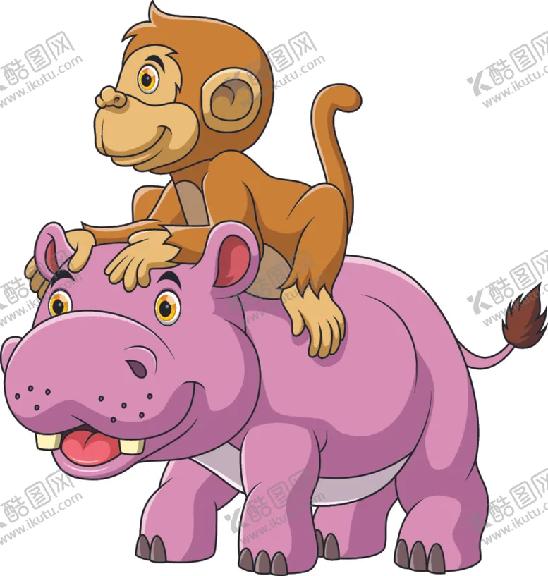 编号：85919206240403181947【酷图网】源文件下载-扁平动物插画