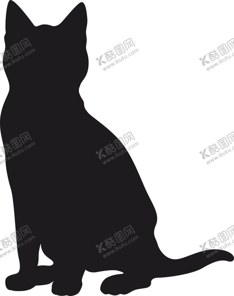 编号：45032705101653057154【酷图网】源文件下载-动物剪影