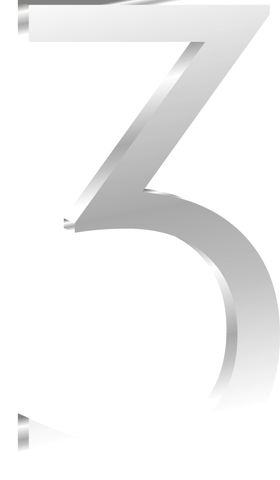 金属数字