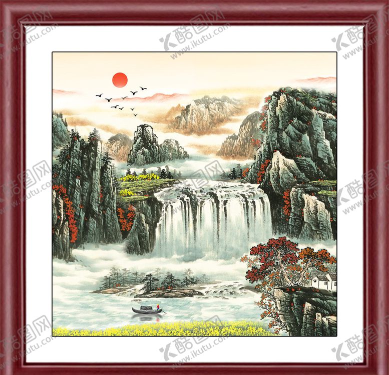 编号：23870103301746026673【酷图网】源文件下载-山水画