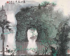 山水画装饰客厅装饰