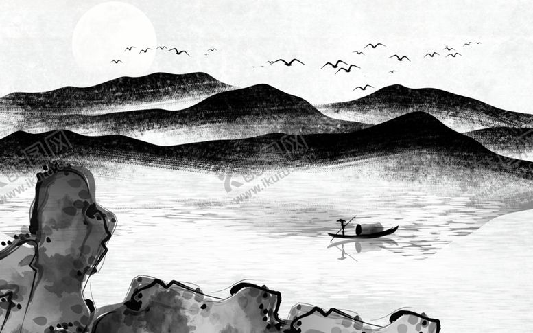 编号：58056409241727325703【酷图网】源文件下载-山水画